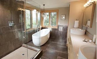 complete bathroom remodel