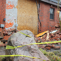 Bellaire home struck by SUV